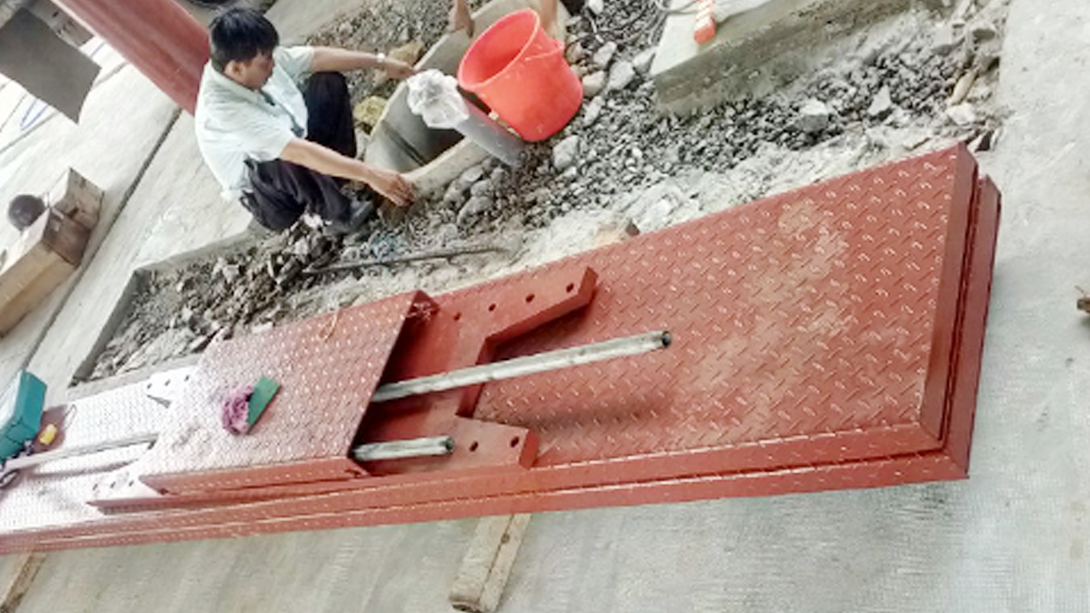 Cầu nâng rửa xe lắp âm nền VIMET VLWS4001