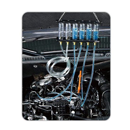 Bộ Dụng Cụ Kiểm Tra Lưu Lượng Dầu Hồi  Kim Phun Diesel Common Rail TOPTUL JGAI2501