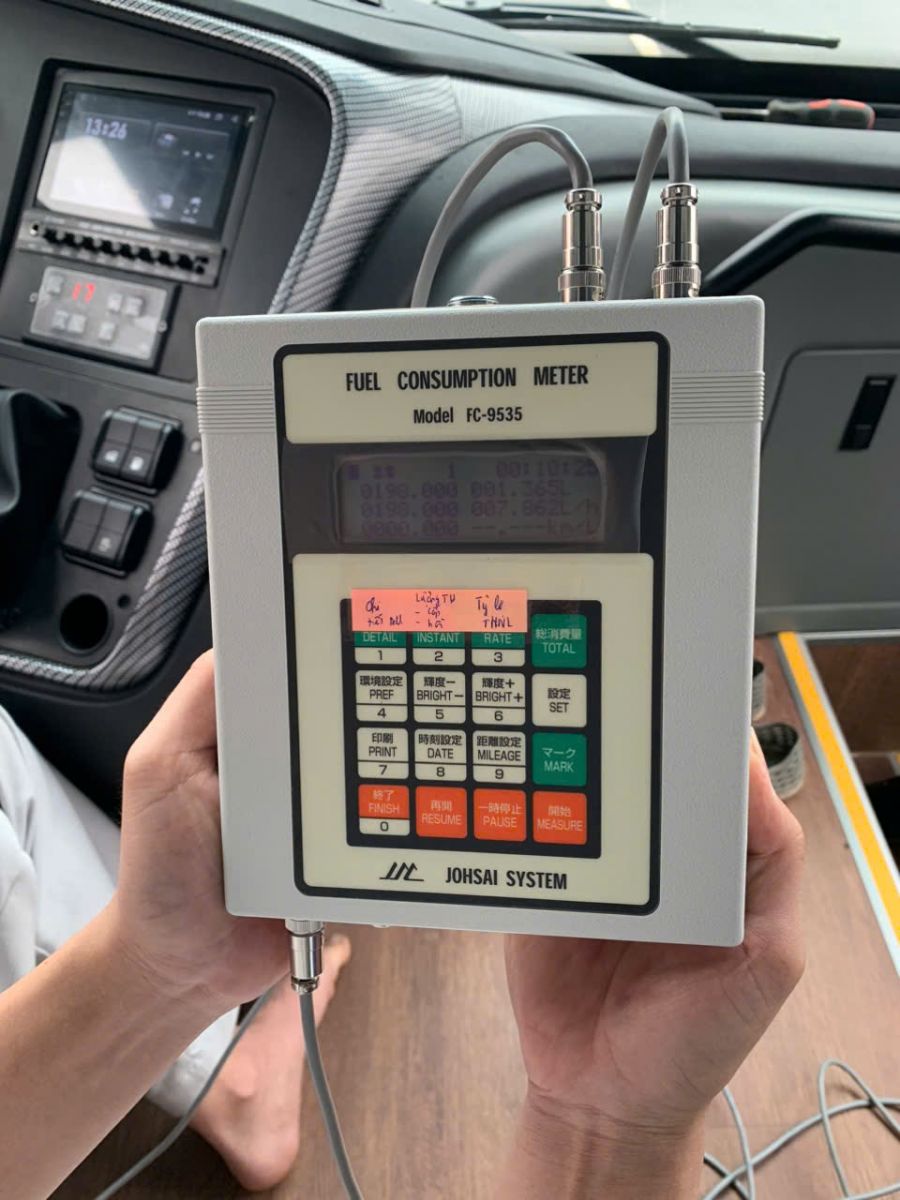 Thiết bị đo lượng tiêu hao nhiên liệu BANZAI FC-9535F