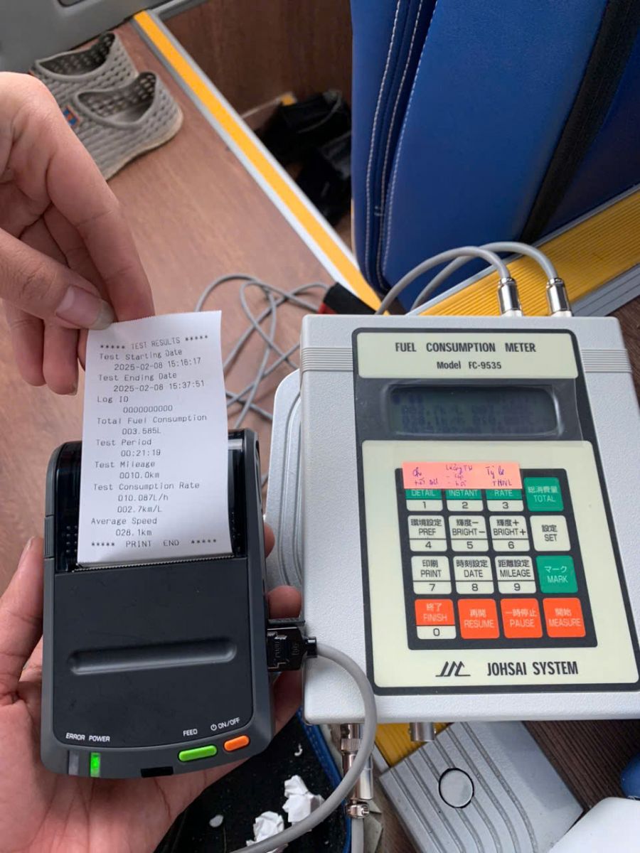 Thiết bị đo lượng tiêu hao nhiên liệu BANZAI FC-9535F