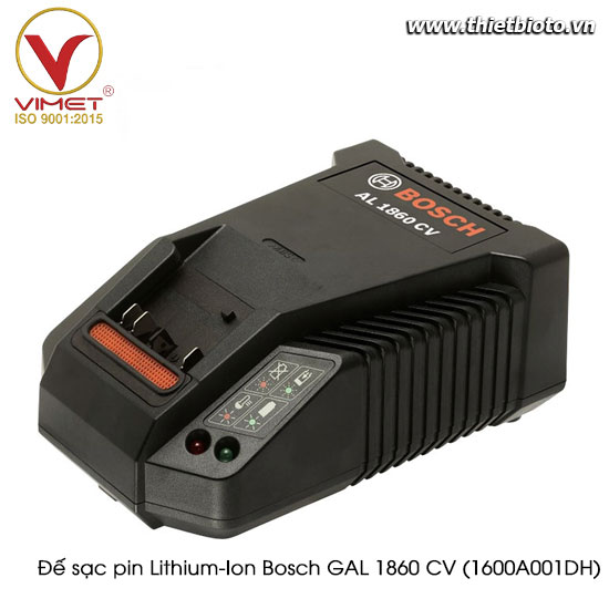 Đế sạc pin Lithium-Ion Bosch GAL 1860 CV (1600A001DH)