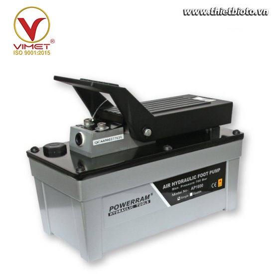 Bơm thủy lực 2 chiều dẫn động bằng khí nén Powerram AP3000D