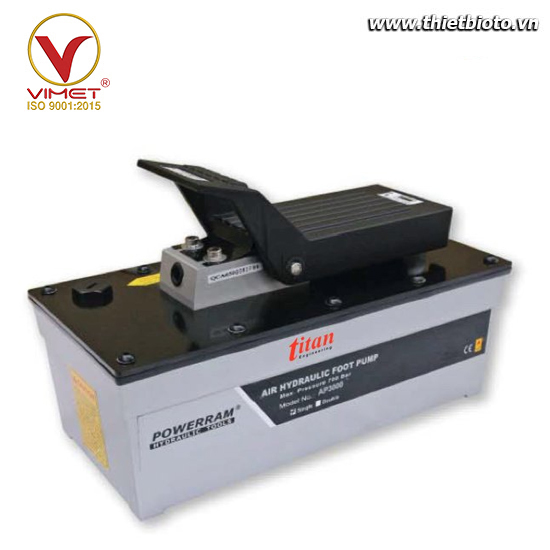 Bơm thủy lực 2 chiều dẫn động bằng khí nén Powerram AP8000D