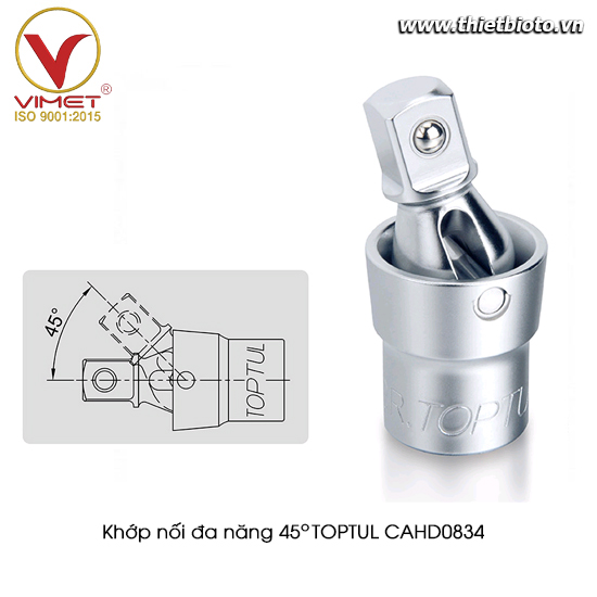 Khớp nối đa năng 45° TOPTUL CAHD0834