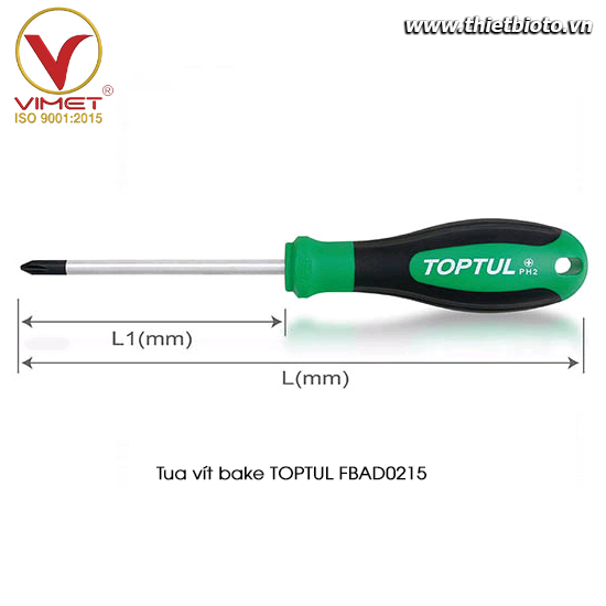 Tua vít bake TOPTUL FBAD0215