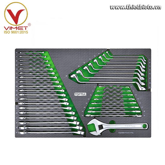 Khay dụng cụ cầm tay 36 chi tiết Toptul GED3652