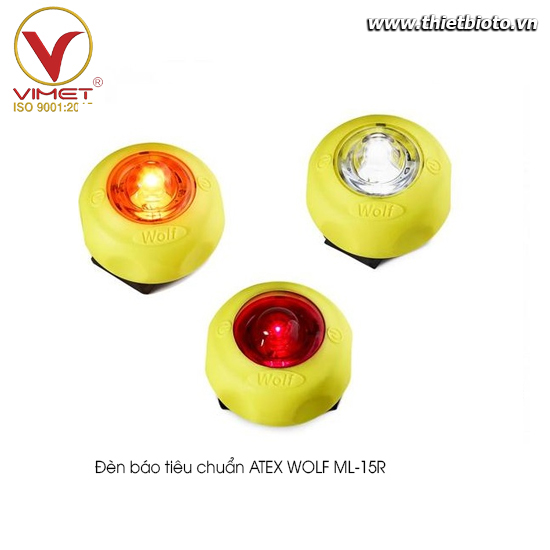 Đèn báo tiêu chuẩn ATEX WOLF ML-15R