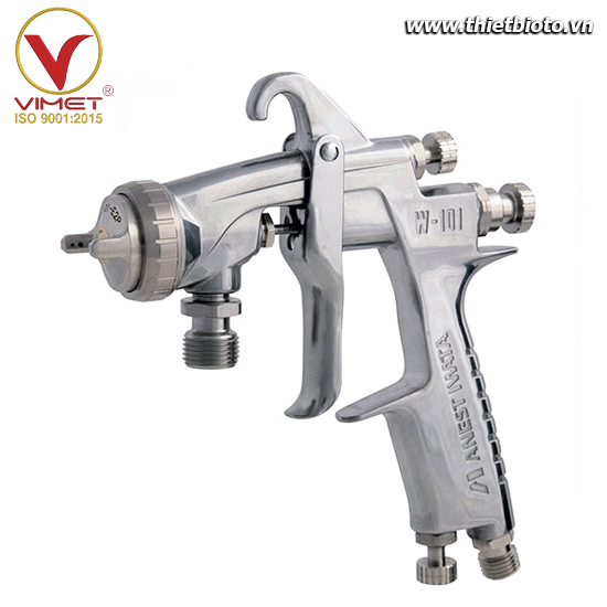 Súng sơn áp lực không bầu lỗ Anest Iwata W-101-P
