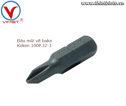 Đầu mũi vít bake 100P.32-3