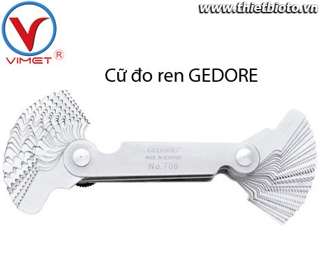 Thước đo ren Gedore 706