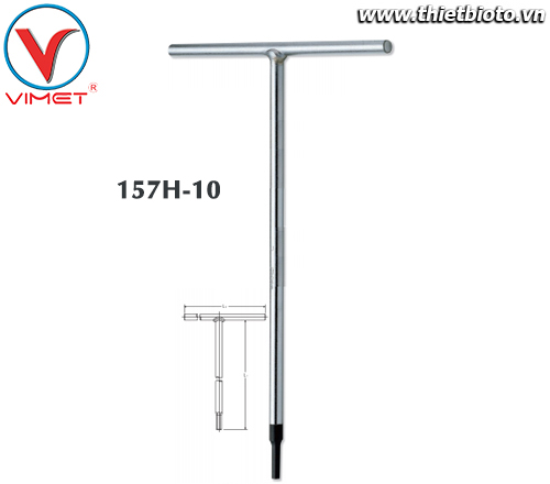 Cần xiết chữ T 10mm Koken 157H-10